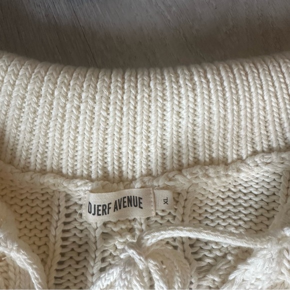 Djerf Avenue chunky cable knit sweater - Picture 5 of 6